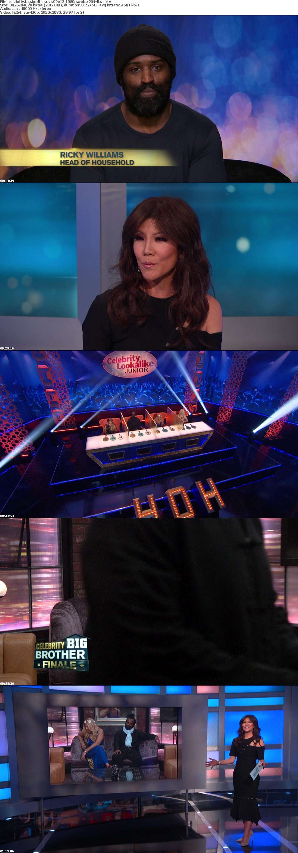 Celebrity Big Brother US S02E13 1080p WEB x264-TBS Celebrity Big Brother US S02E13 1080p WEB x264-TBS