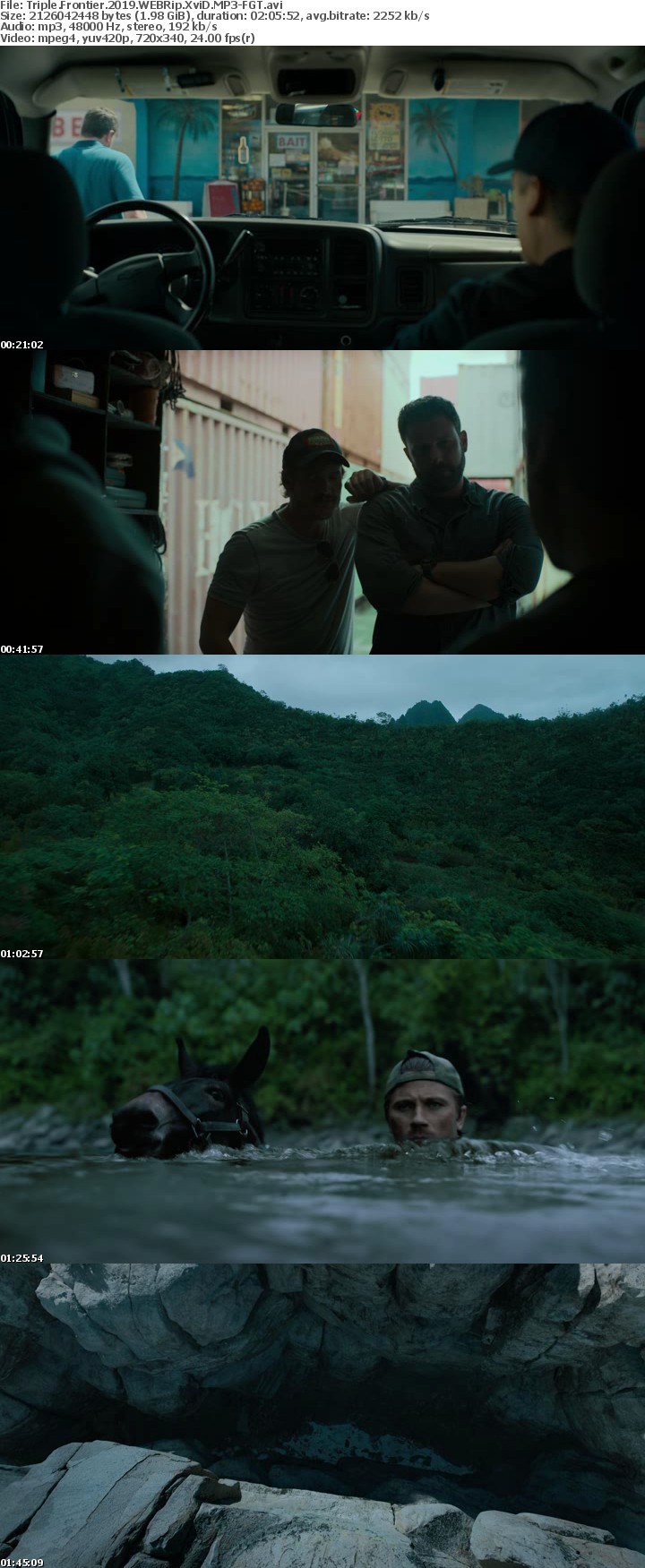 Triple Frontier 2019 WEBRip XviD MP3-FGT Triple Frontier 2019 WEBRip XviD MP3-FGT