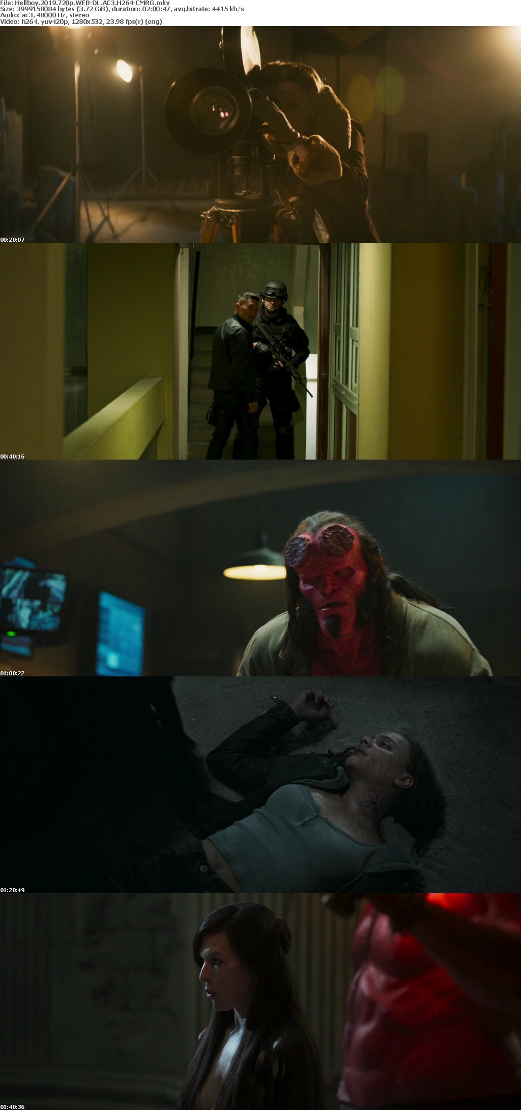 Hellboy 2019 720p WEB-DL AC3 H264-CMRG Hellboy 2019 720p WEB-DL AC3 H264-CMRG