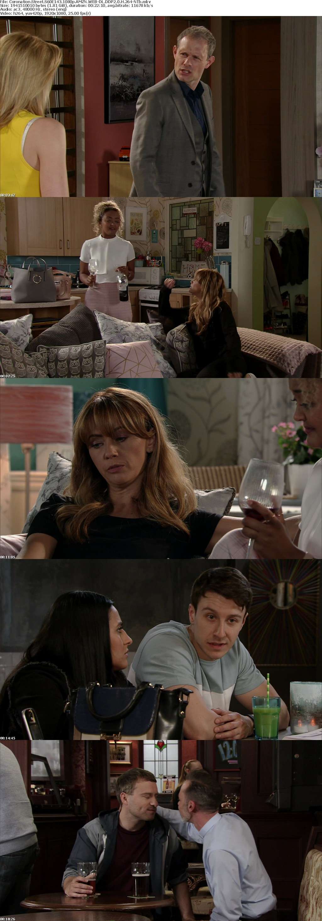 Coronation Street S60E143 1080p AMZN WEB-DL DDP2 0 H 264-NTb Coronation Street S60E143 1080p AMZN WEB-DL DDP2 0 H 264-NTb