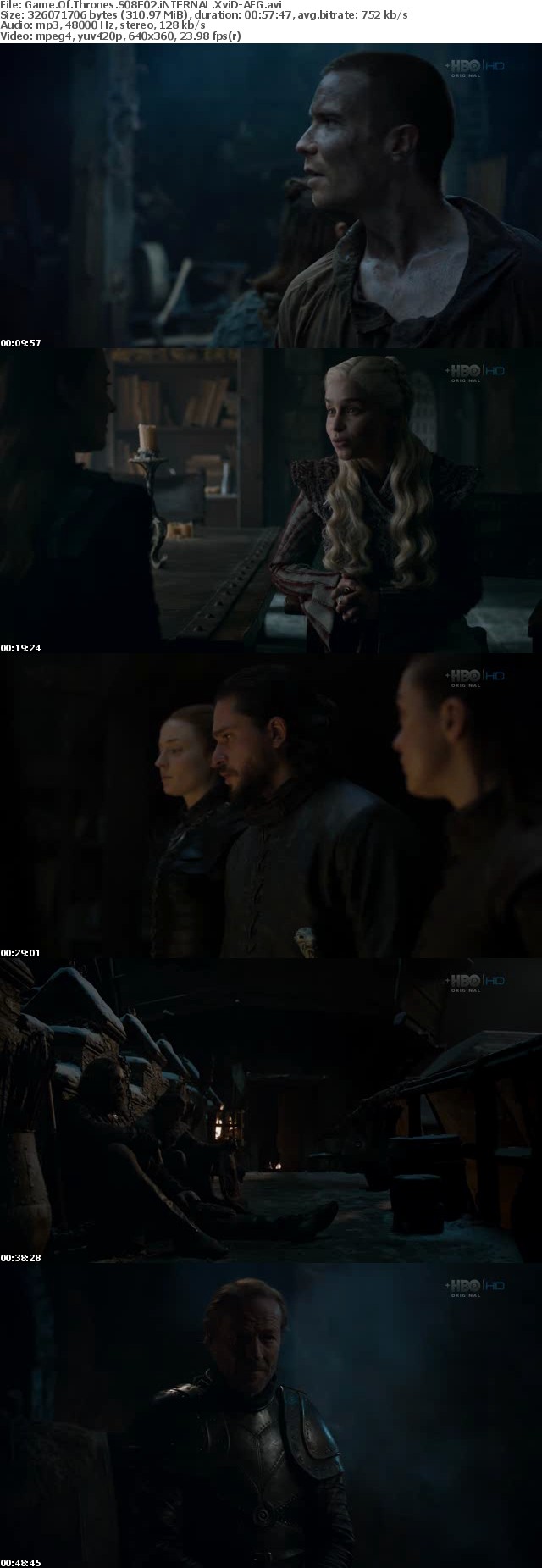 Game Of Thrones S08E02 iNTERNAL XviD-AFG Game Of Thrones S08E02 iNTERNAL XviD-AFG