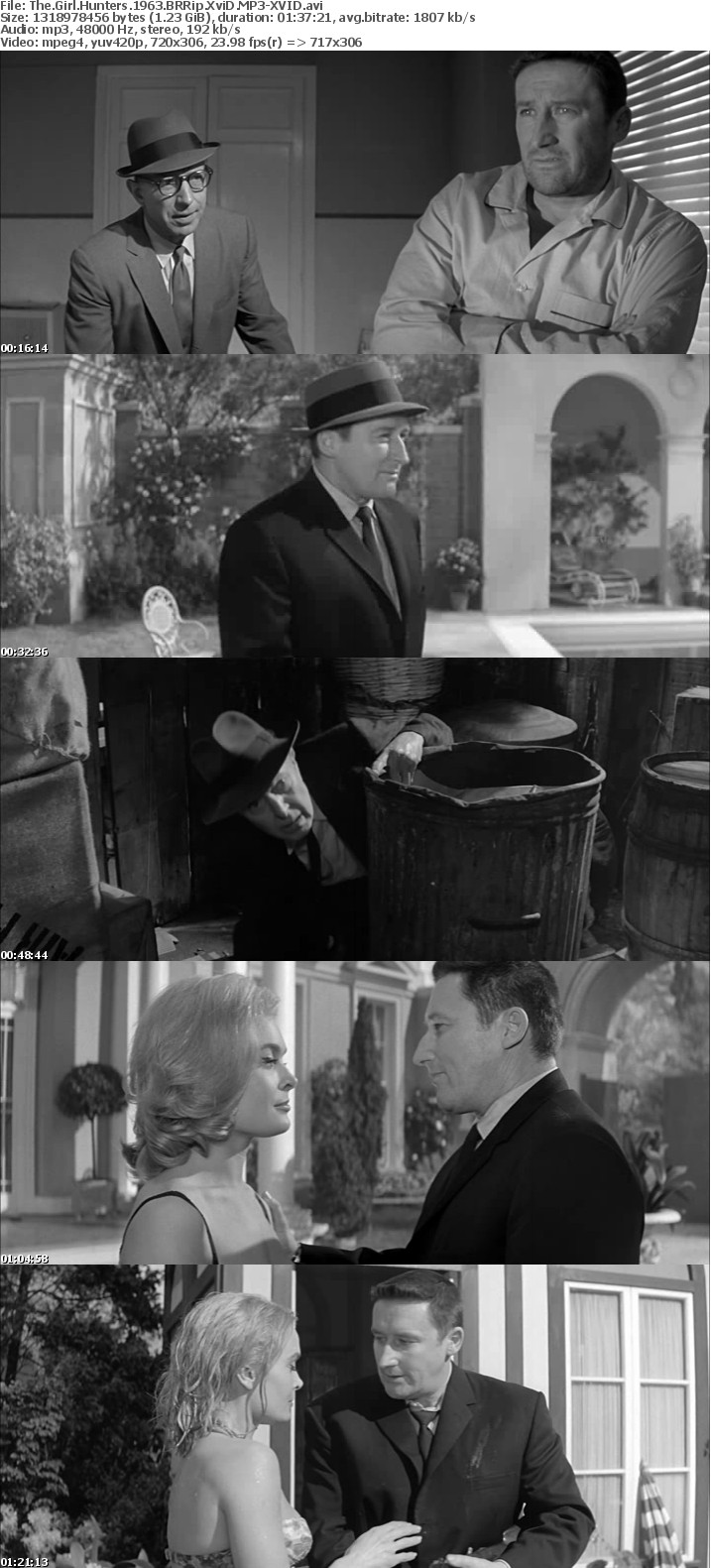 The Girl Hunters 1963 BRRip XviD MP3-XVID The Girl Hunters 1963 BRRip XviD MP3-XVID