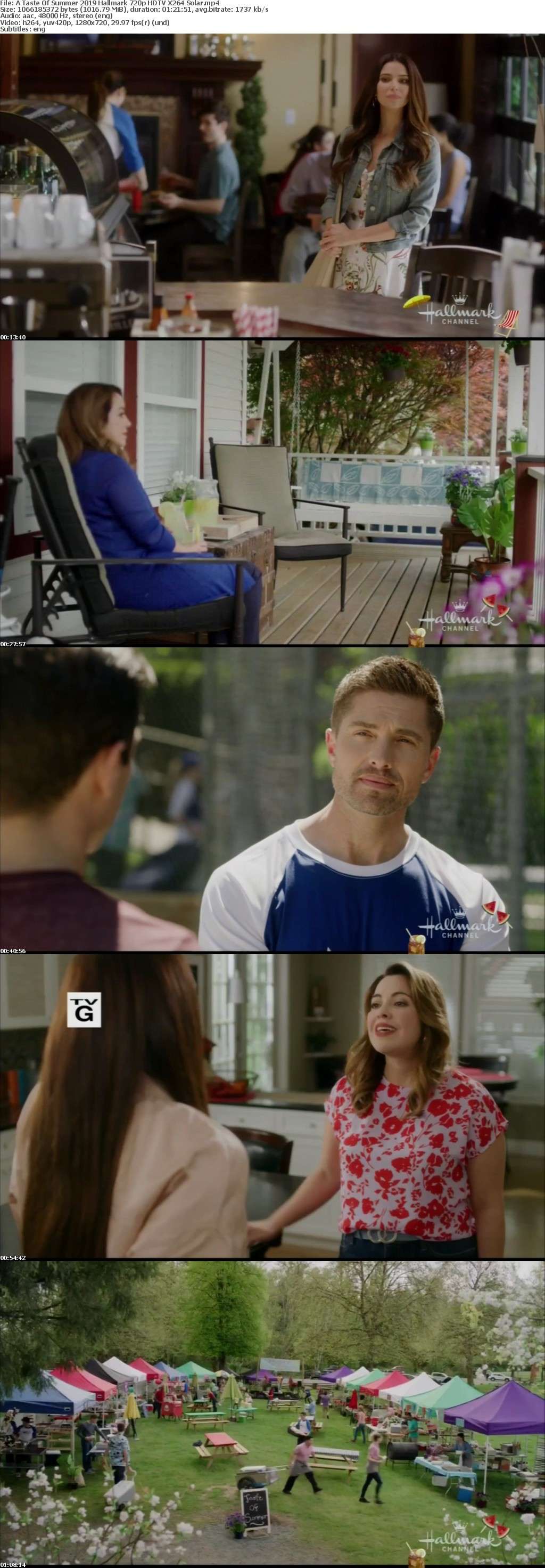 A Taste Of Summer 2019 Hallmark 720p HDTV X264 Solar A Taste Of Summer 2019 Hallmark 720p HDTV X264 Solar