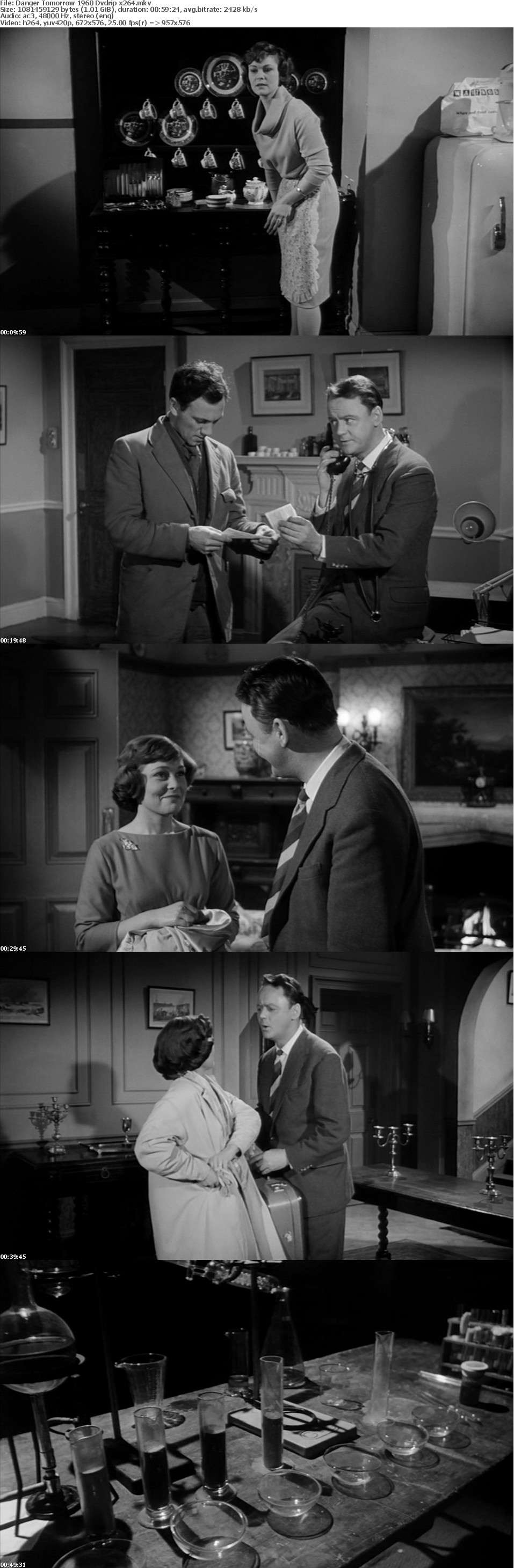 Danger Tomorrow 1960 Dvdrip x264 Danger Tomorrow 1960 Dvdrip x264