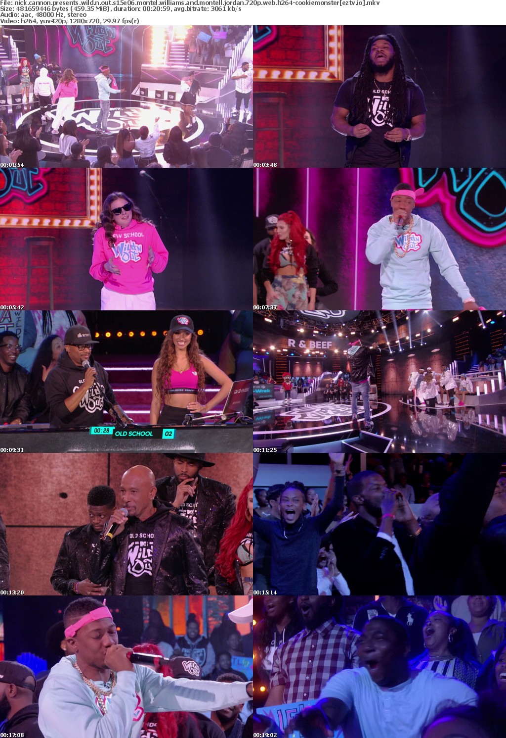 Nick Cannon Presents Wild n Out S15E06 Montel Williams and Montell Jordan 720p WEB h264-CookieMonster