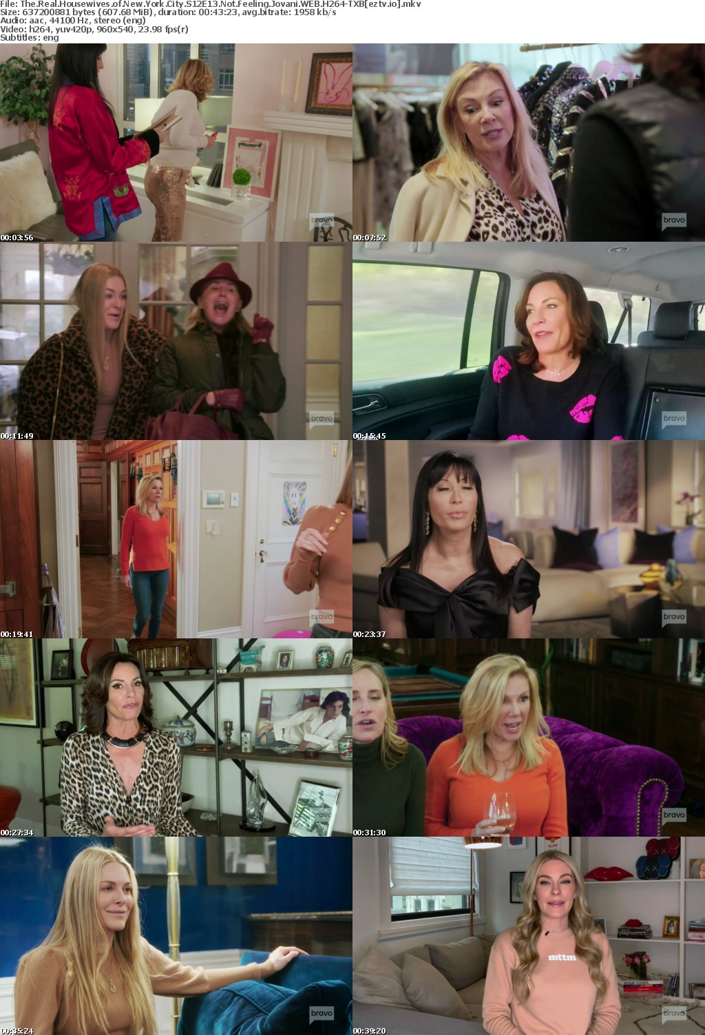 The Real Housewives of New York City S12E13 Not Feeling Jovani WEB H264-TXB
