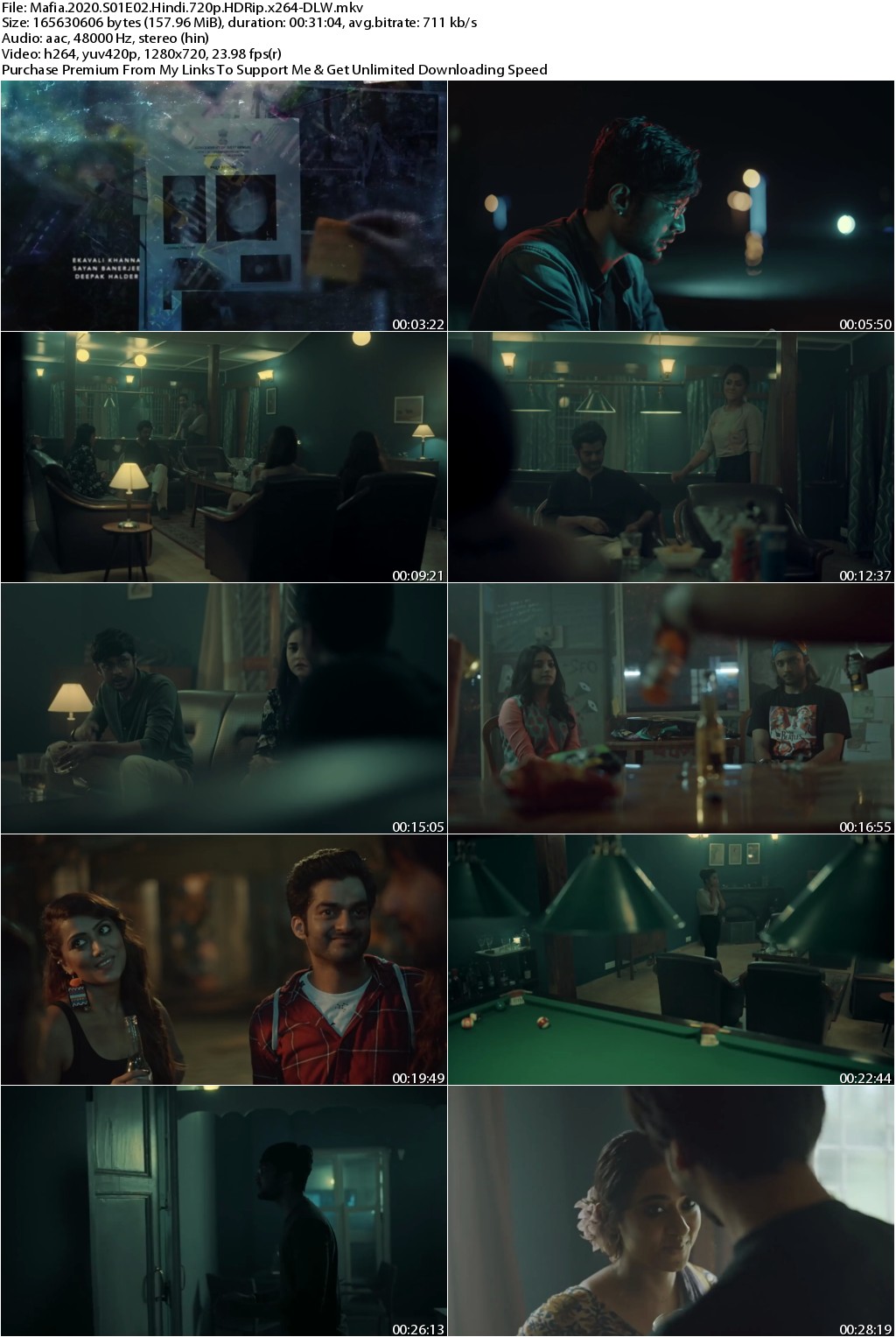Mafia 2020 Season 01 Complete Hindi 720p HDRip x264 1.25GB-DLW