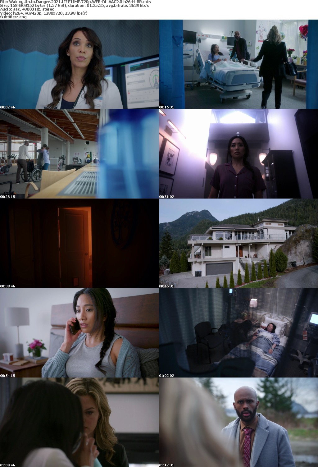 Waking Up To Danger 2021 LIFETIME 720p WEB-DL AAC2 0 H264-LBR