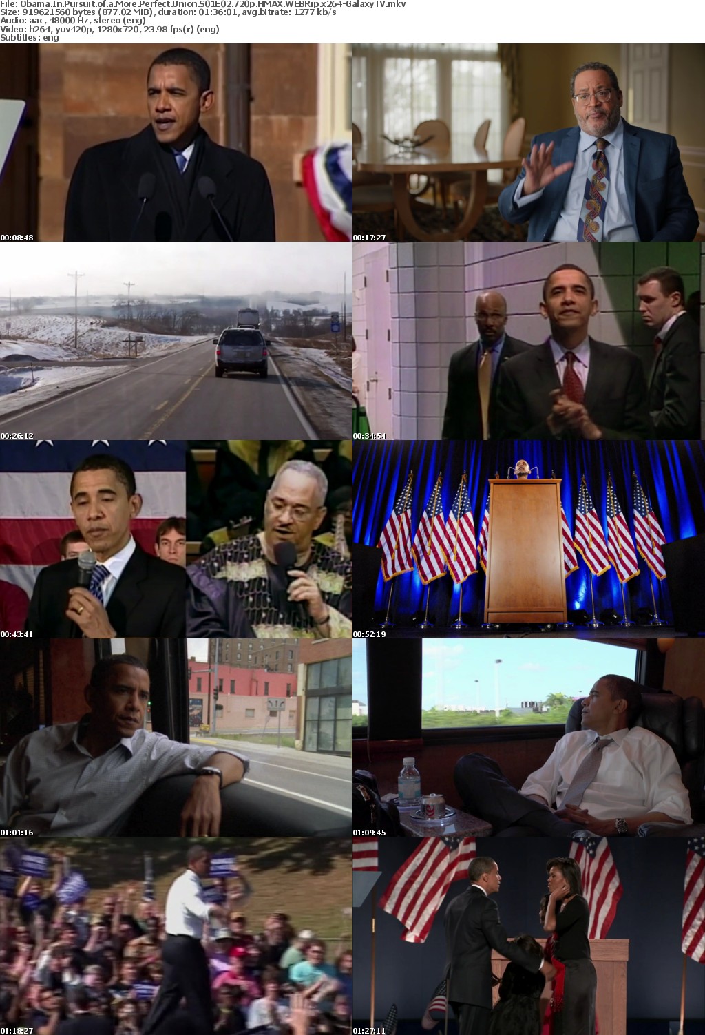 Obama In Pursuit of a More Perfect Union S01 COMPLETE 720p HMAX WEBRip x264-GalaxyTV