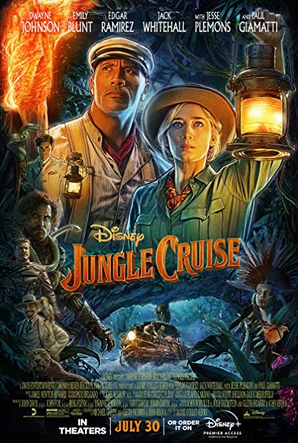 Jungle Cruise (2021) 1080p WEBRip x264 English 5 1 AC3 ESub - SP3LL