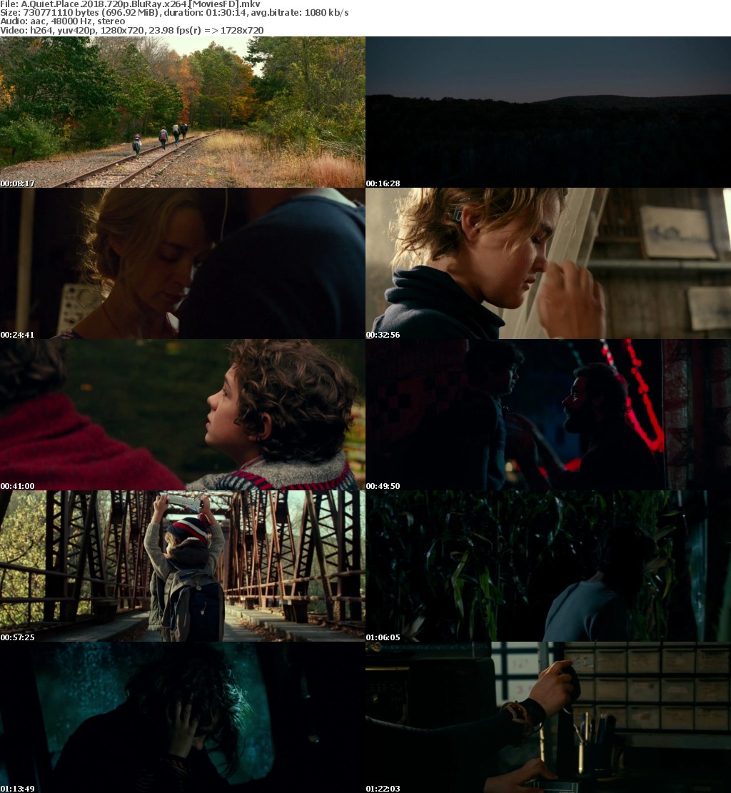A Quiet Place 2018 720p BluRay x264 MoviesFD