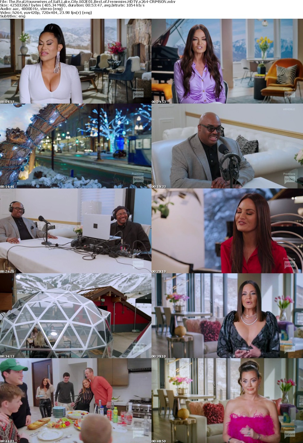 The Real Housewives of Salt Lake City S02E01 Best of Frenemies HDTV x264-CRiMSON