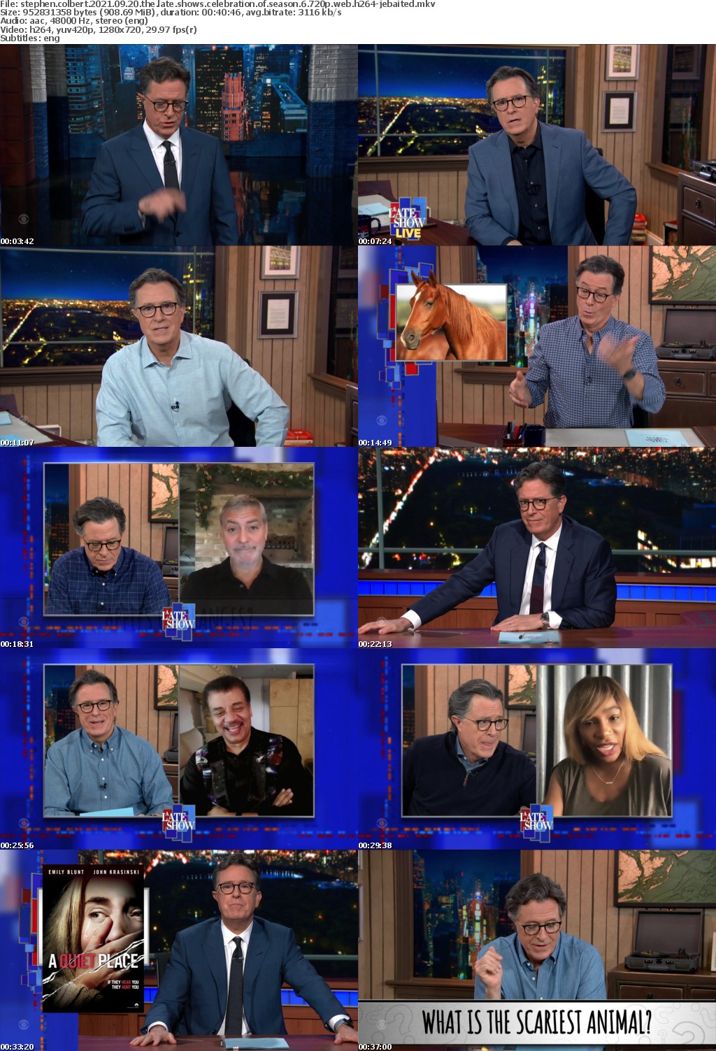 Stephen Colbert 2021 09 20 The Late Shows Celebration of Season 6 720p WEB H264-JEBAITED