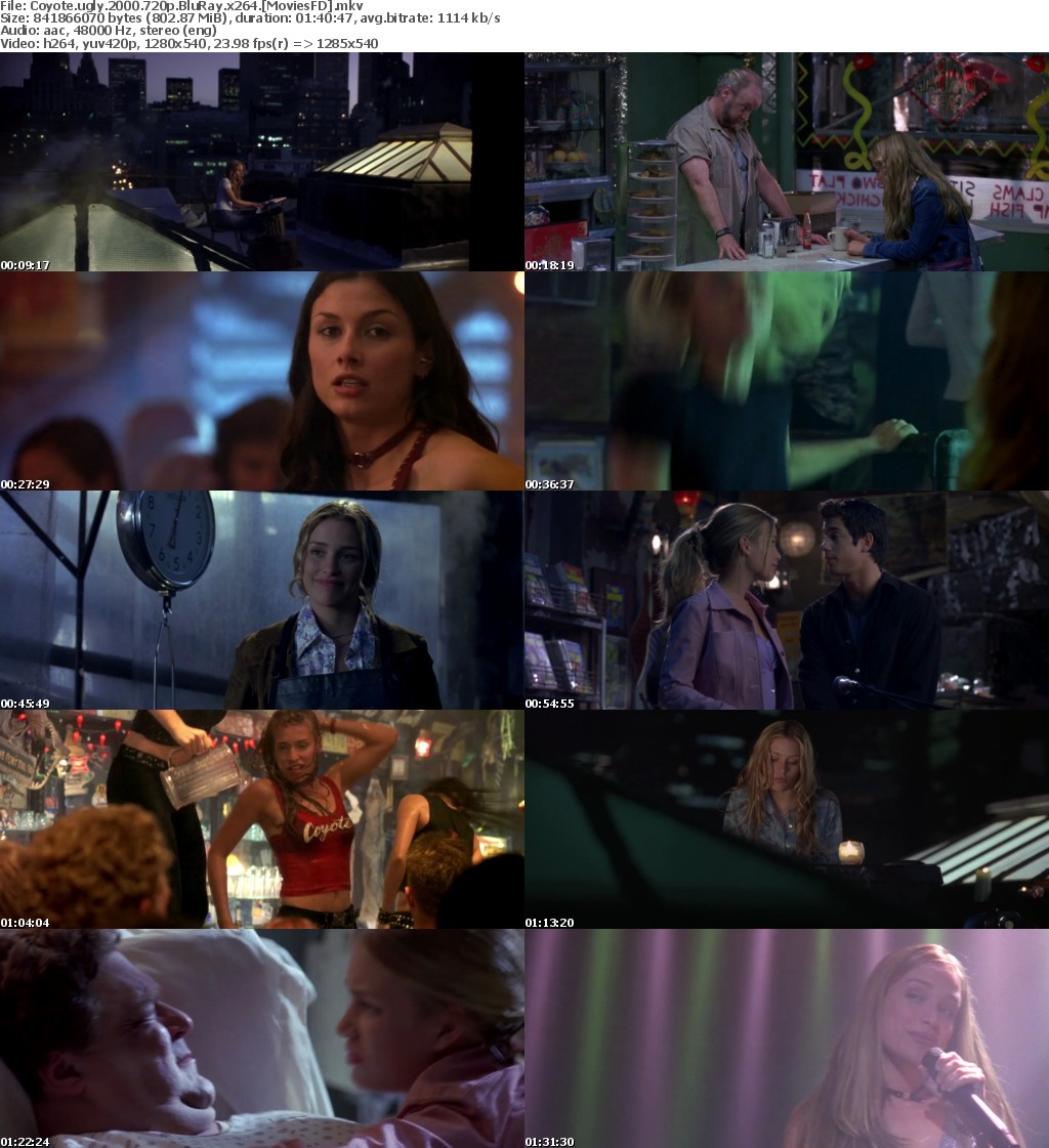 Coyote Ugly (2000) 720P Bluray X264 Moviesfd