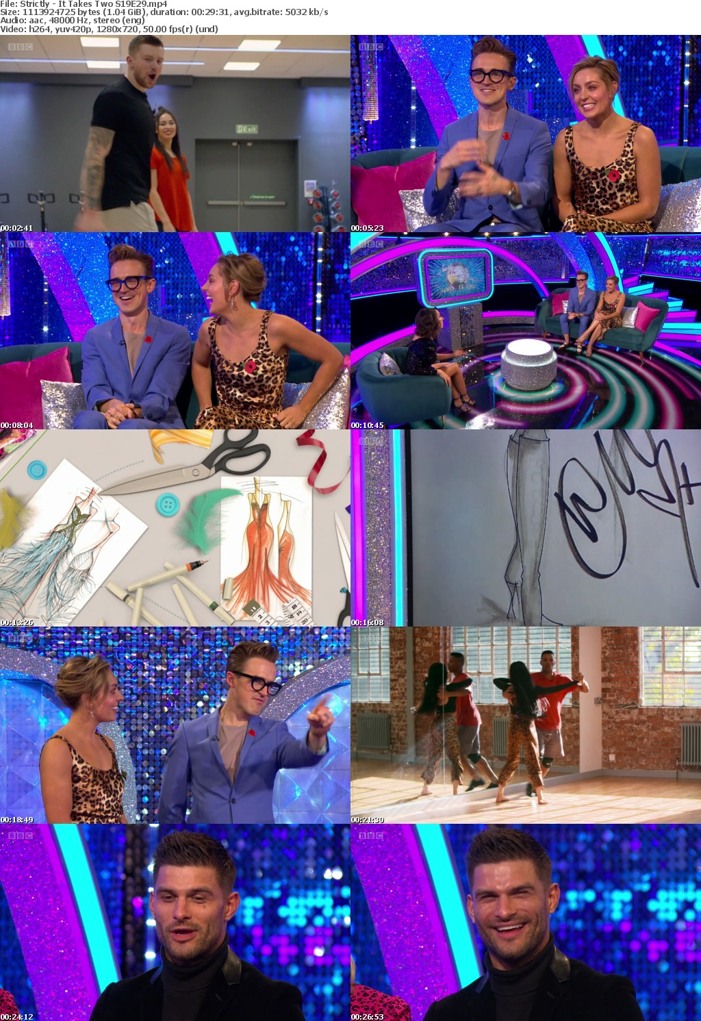 Strictly - It Takes Two S19E29 (1280x720p HD, 50fps, soft Eng subs)