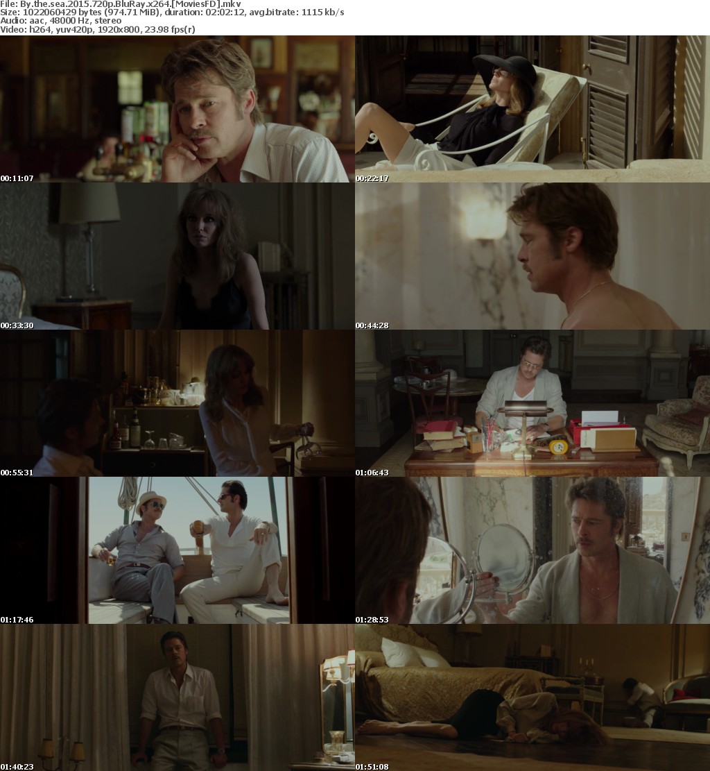 By The Sea (2015) 720p BluRay x264 - Moviesfd