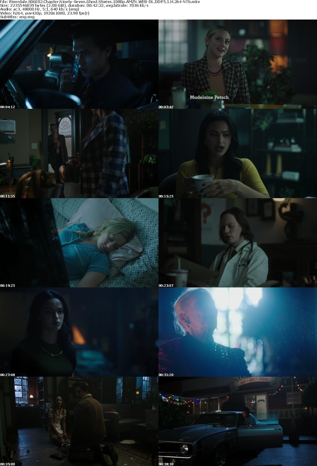 Riverdale US S06E02 Chapter Ninety-Seven Ghost Stories 1080p AMZN WEBRip DDP5 1 x264-NTb