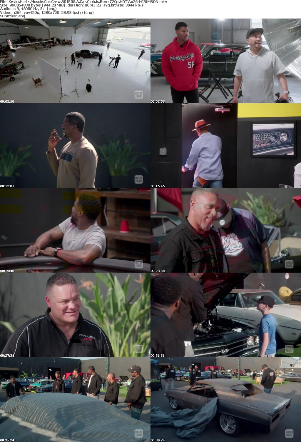 Kevin Harts Muscle Car Crew S01E08 A Car Club is Born 720p HDTV x264-CRiMSON