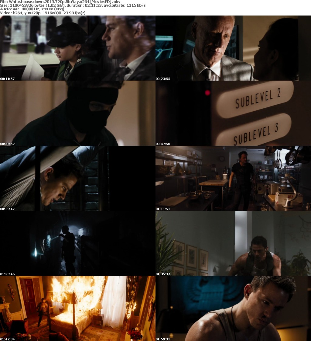 White House Down (2013) 720p BluRay x264 - MoviesFD