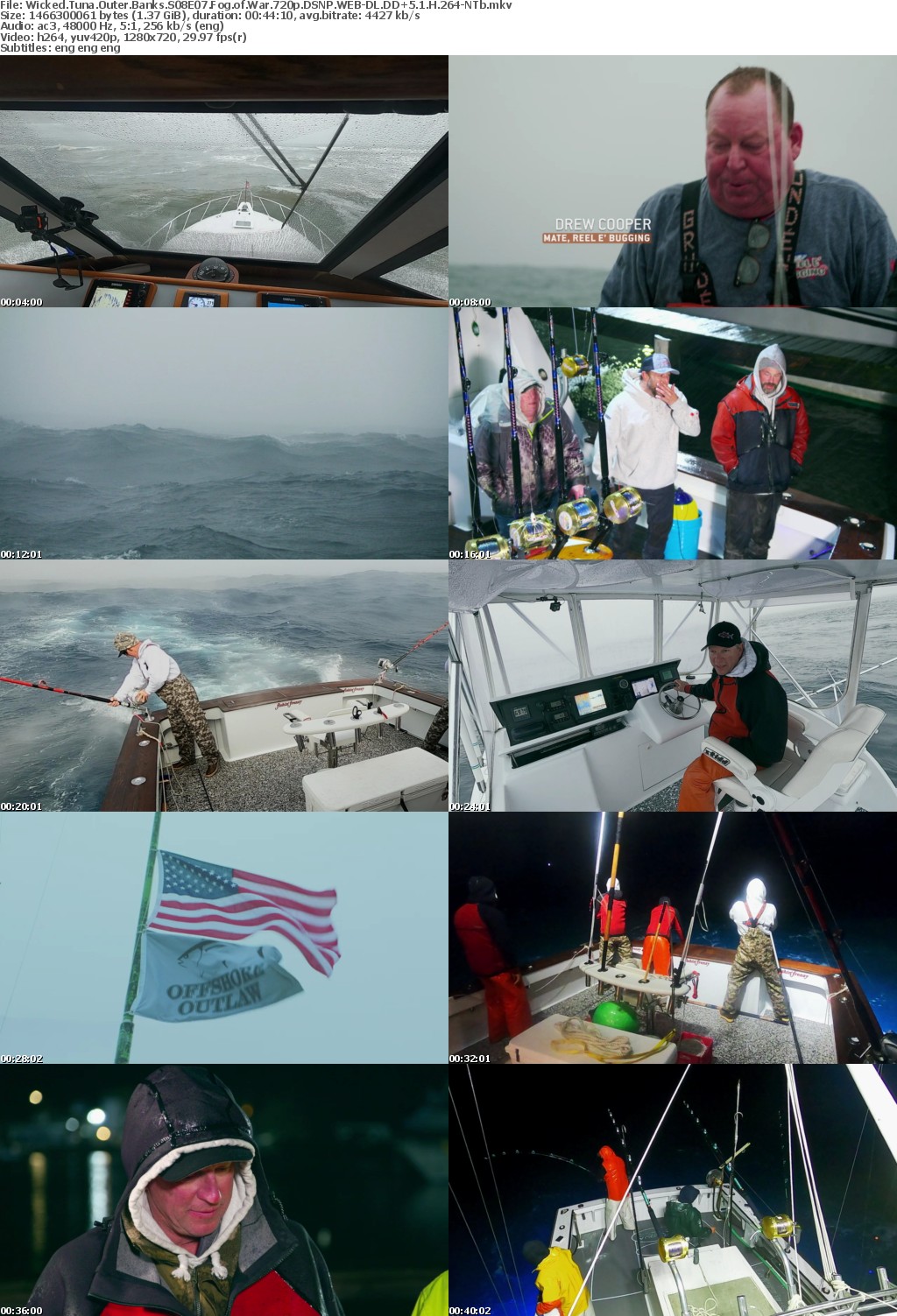 Wicked Tuna Outer Banks S08E07 Fog of War 720p DSNP WEBRip DDP5 1 x264-NTb