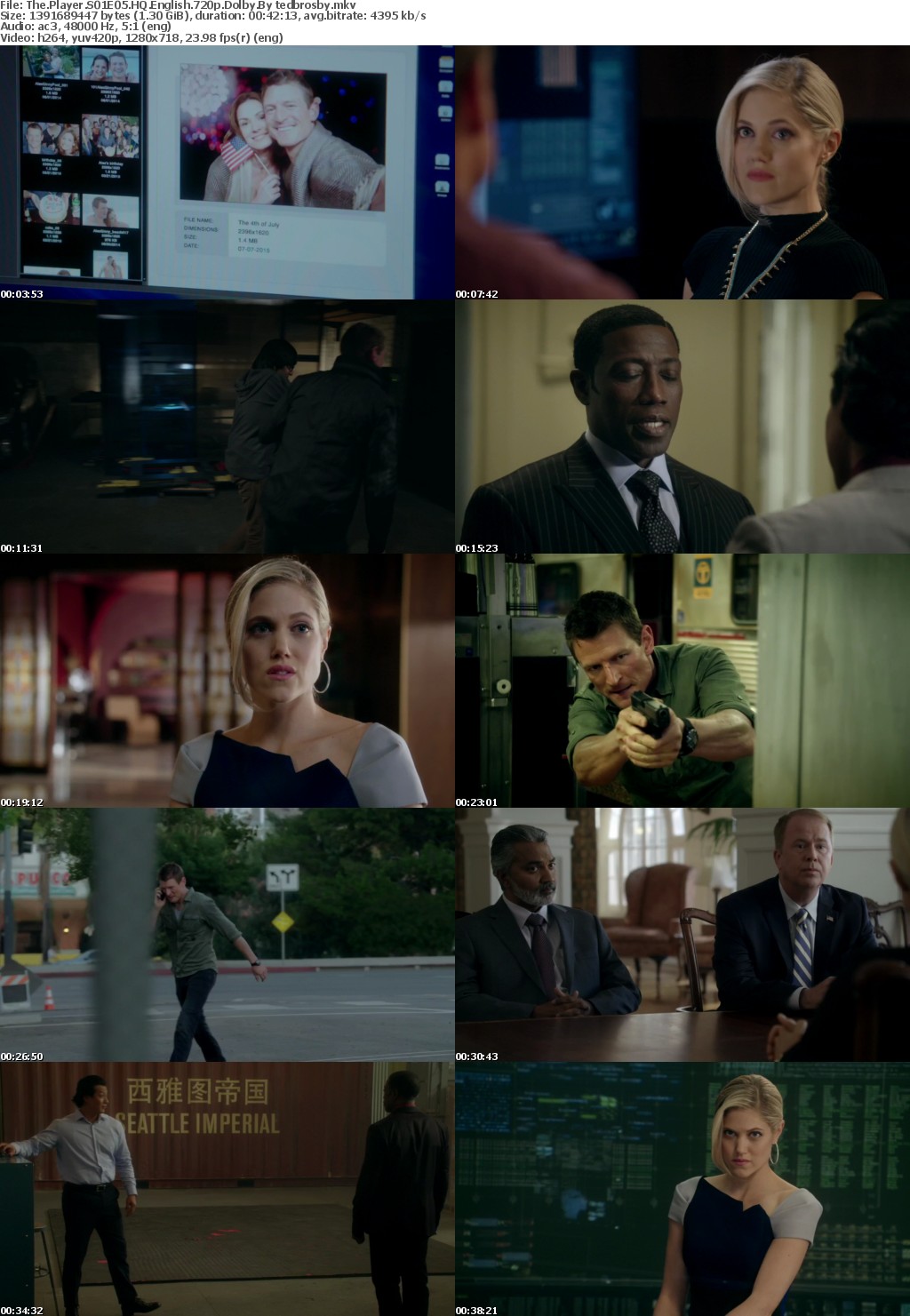 The Player (2015) ( S1) Episode 5 HQ-720p ENGLISH