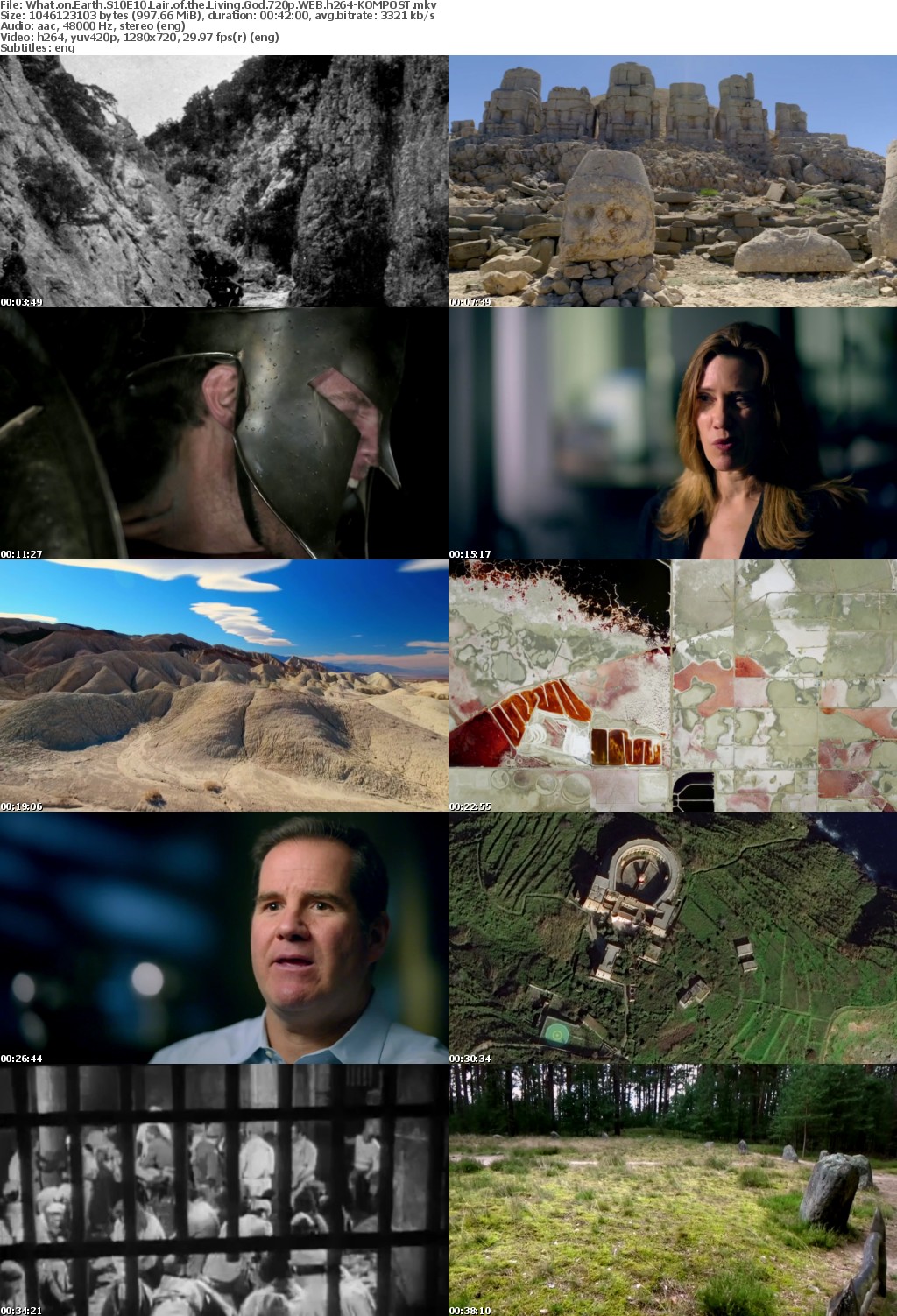 What on Earth S10E10 Lair of the Living God 720p WEB h264-KOMPOST