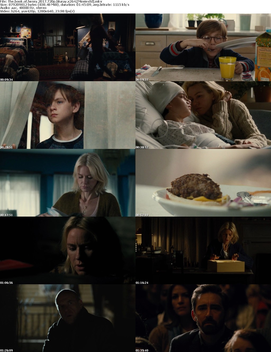 The Book Of Henry (2017) 720p BluRay x264 - MoviesFD