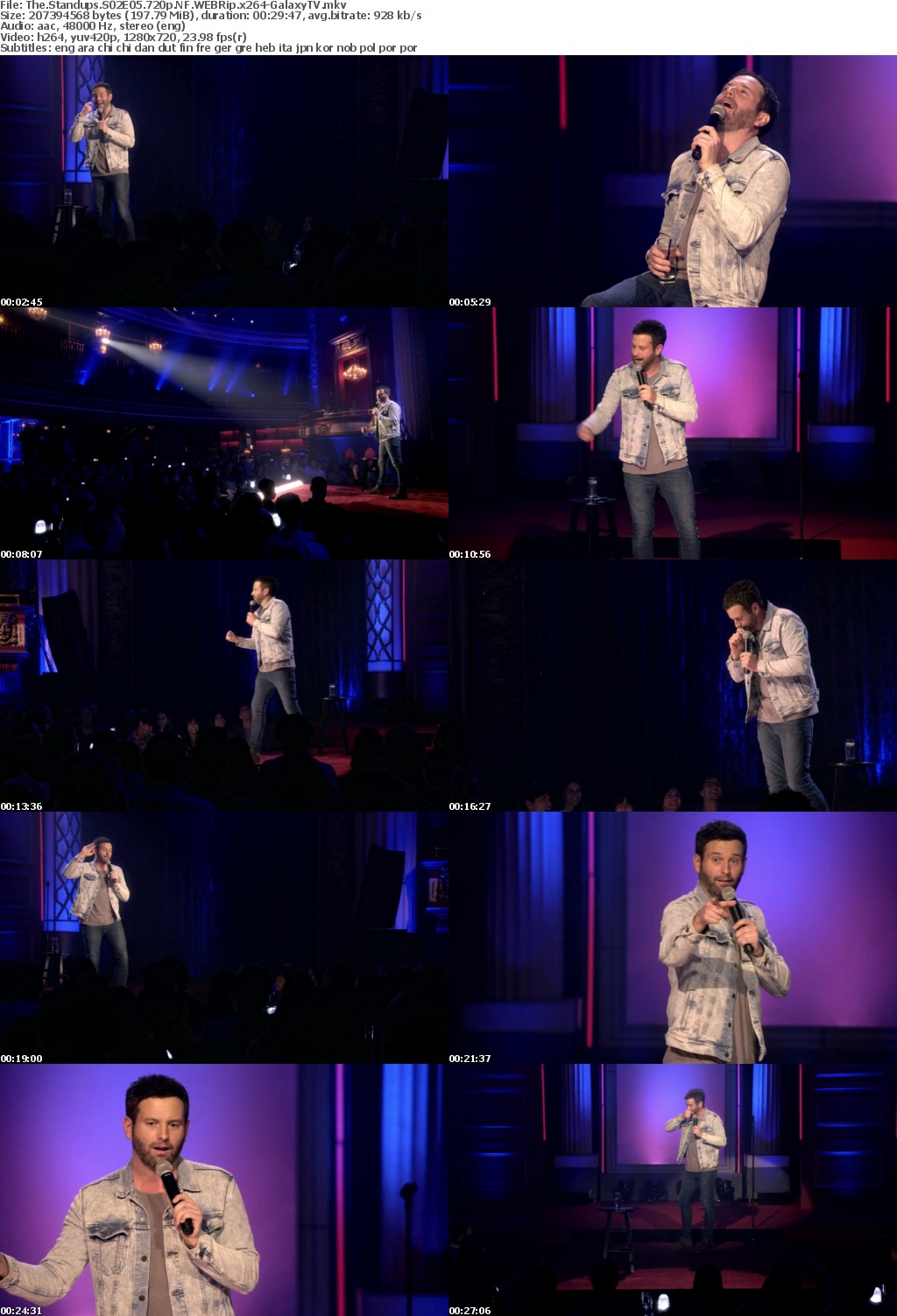 The Standups S02 COMPLETE 720p NF WEBRip x264-GalaxyTV