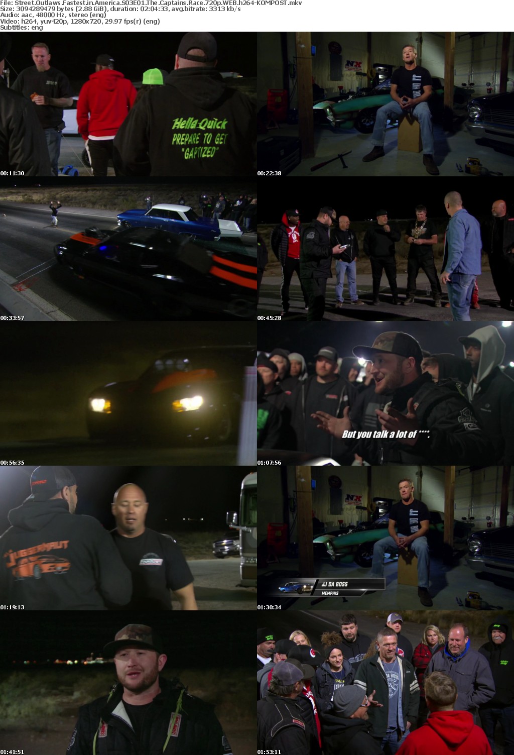 Street Outlaws Fastest in America S03E01 The Captains Race 720p WEB h264-KOMPOST
