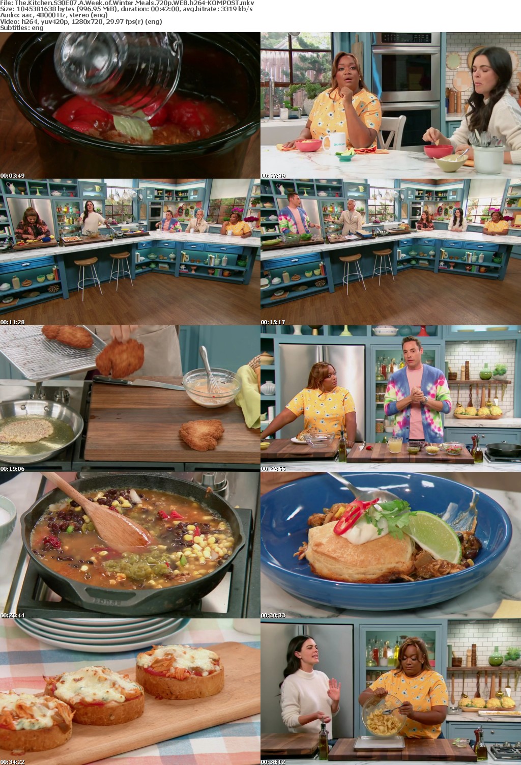 The Kitchen S30E07 A Week of Winter Meals 720p WEB h264-KOMPOST