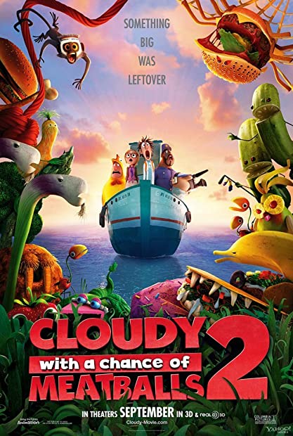 Cloudy With A Chance Of Meatballs 2 (2013) 1080p BluRay x265 Hindi AC3 2 0 English AC3 5 1 - SP3LL