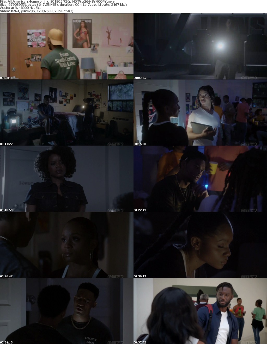 All American Homecoming S01E05 720p HDTV x264-SYNCOPY
