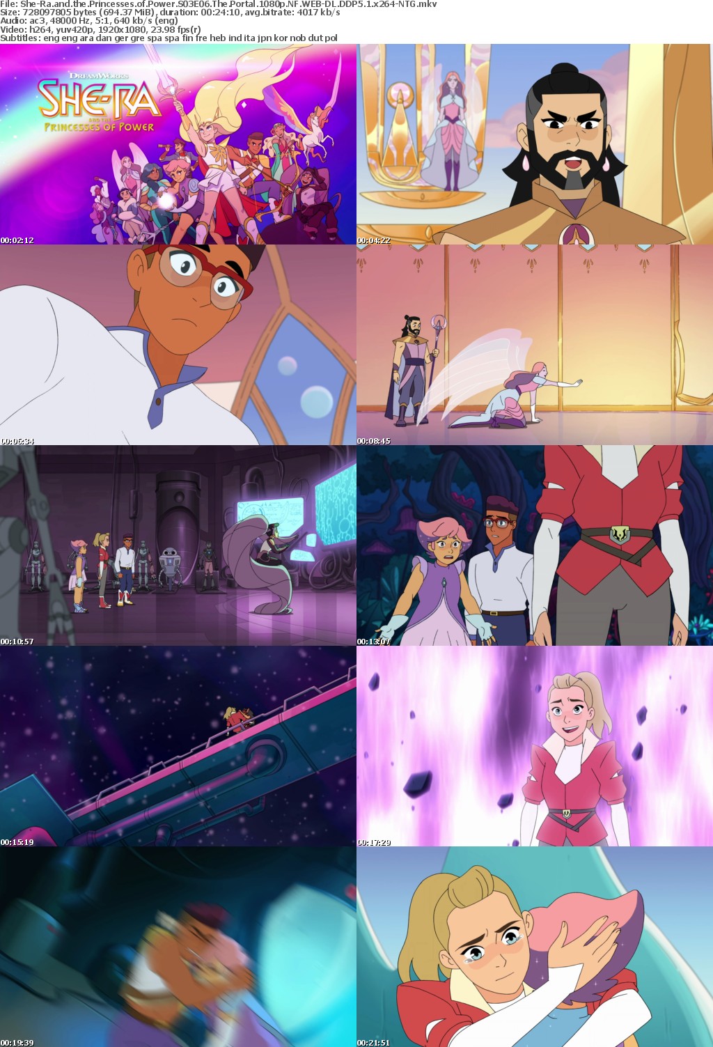 She-Ra and the Princesses of Power S03 1080p NF WEBRip DDP5 1 x264-NTG
