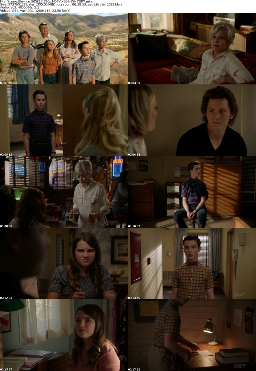 Young Sheldon S05E17 720p HDTV x264-SYNCOPY