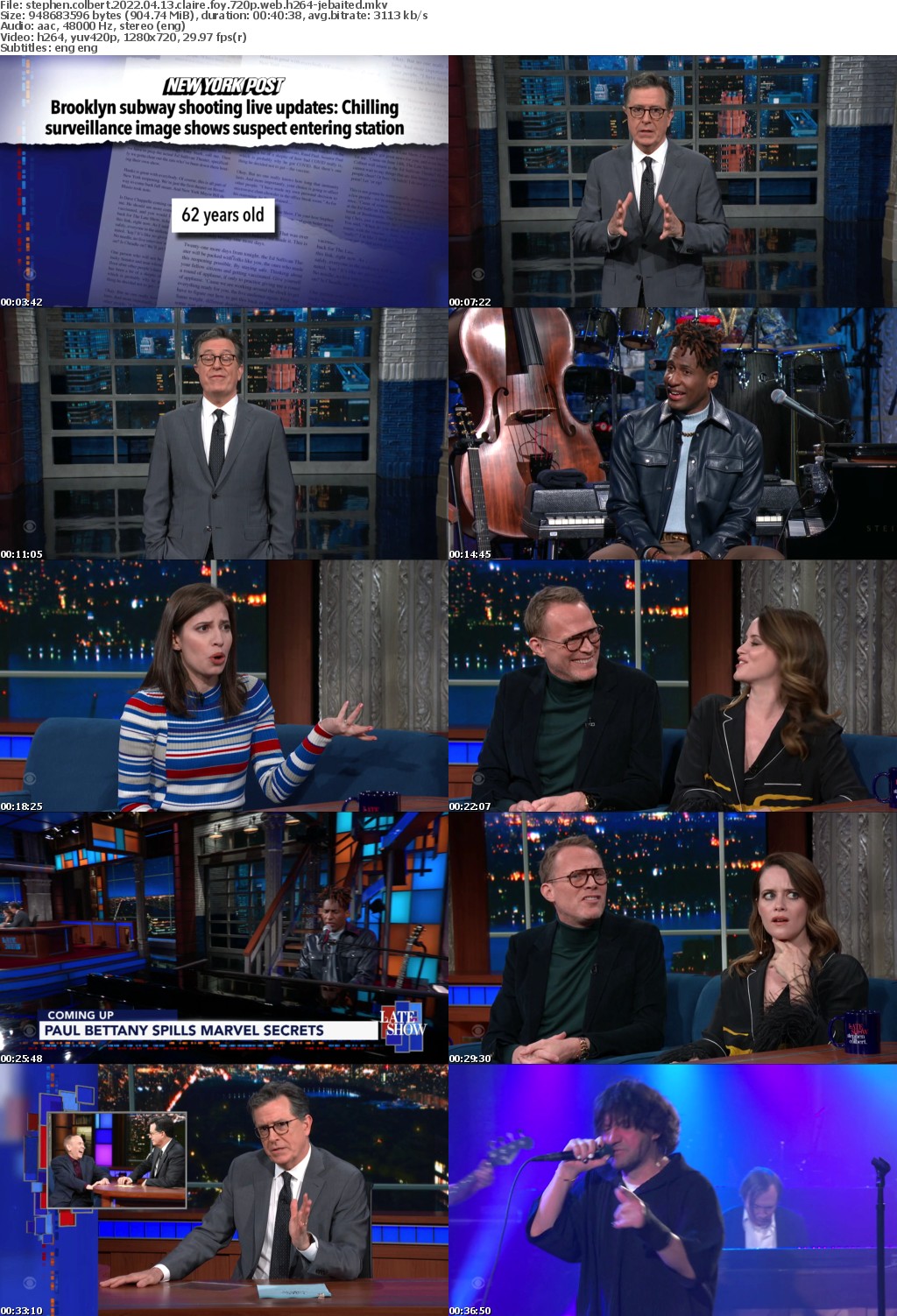 Stephen Colbert 2022 04 13 Claire Foy 720p WEB H264-JEBAITED