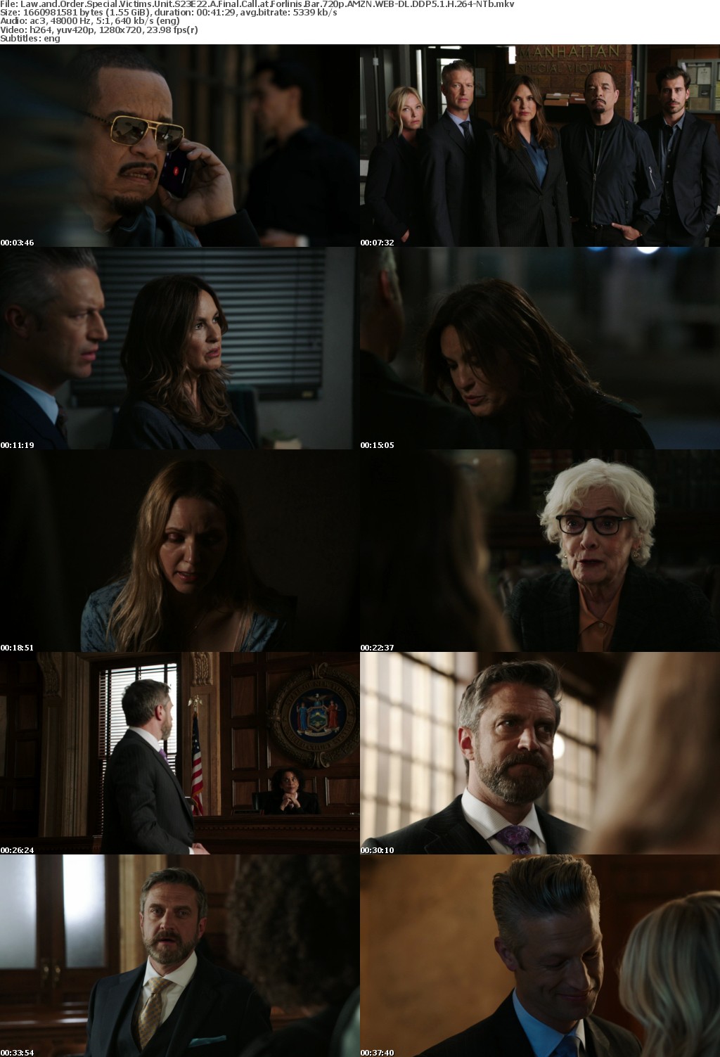 Law and Order SVU S23E22 A Final Call at Forlinis Bar 720p AMZN WEBRip DDP5 1 x264