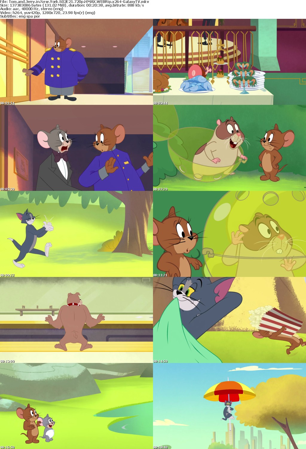 Tom and Jerry in New York S02 COMPLETE 720p HMAX WEBRip x264-GalaxyTV