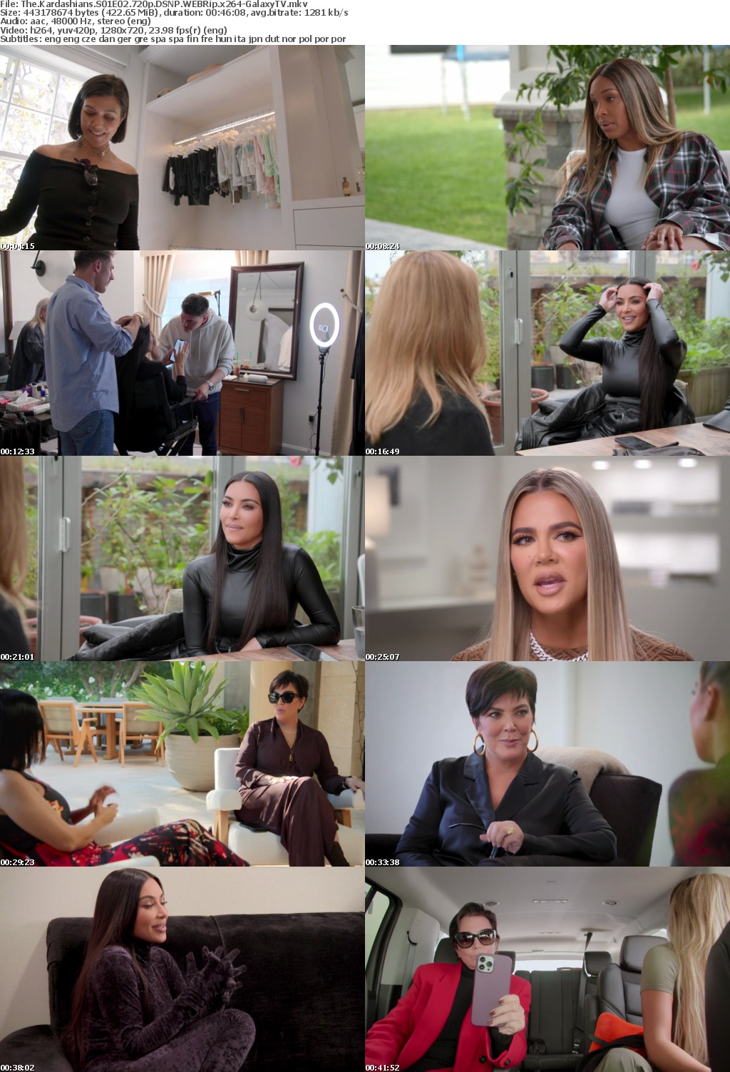 The Kardashians S01 COMPLETE 720p DSNP WEBRip x264-GalaxyTV