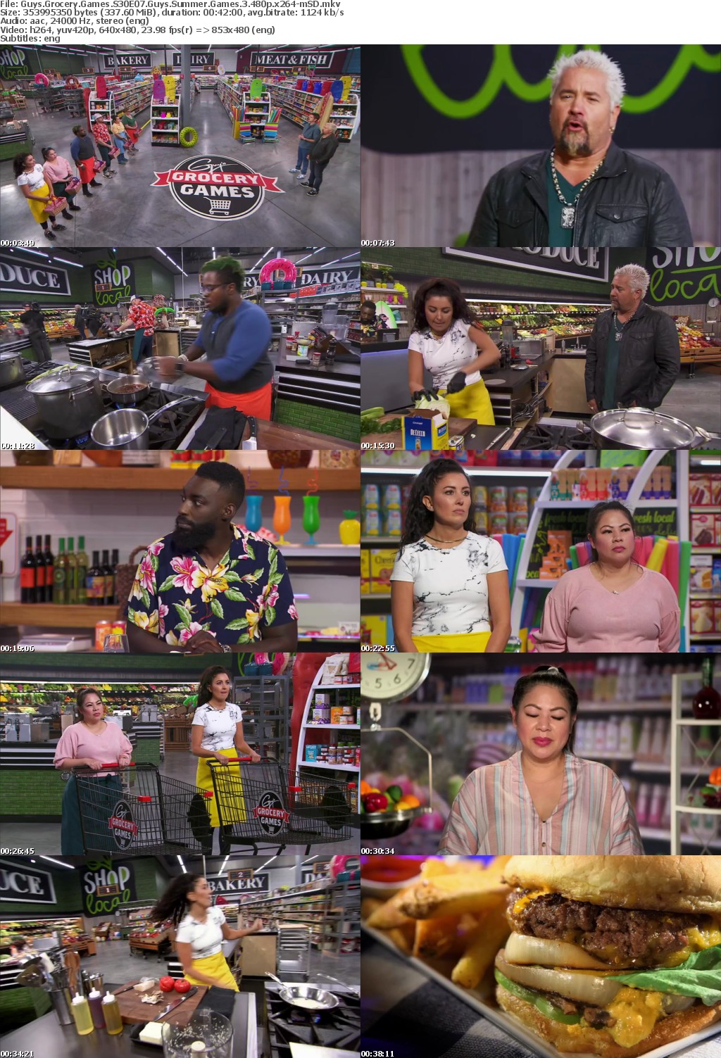 Guys Grocery Games S30E07 Guys Summer Games 3 480p x264-mSD