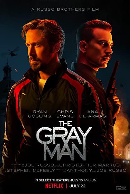 The Gray Man (2022) (1080p NF WEBRIP SDR x265 HEVC 10bit HE-AAC Hindi + English) ZiroMB