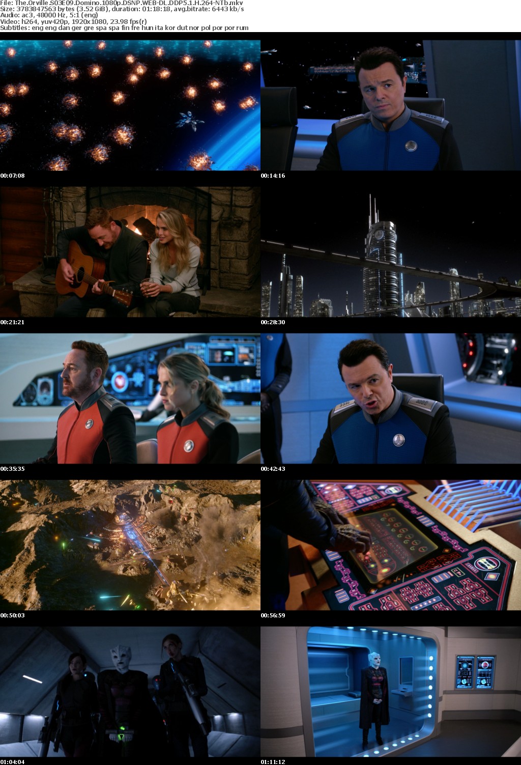 The Orville S03E09 Domino 1080p DSNP WEBRip DDP5 1 x264-NTb