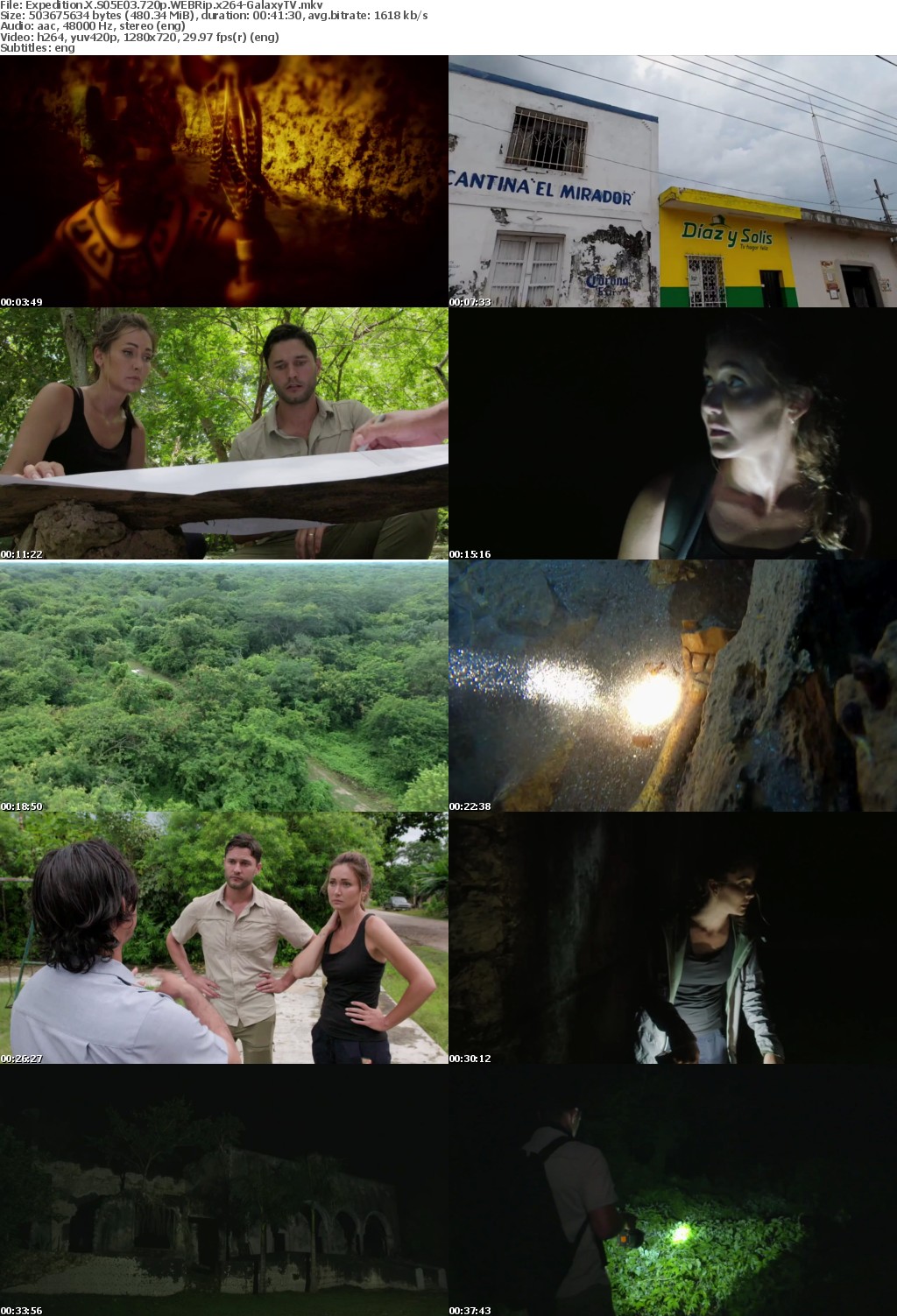 Expedition X S05 COMPLETE 720p WEBRip x264-GalaxyTV