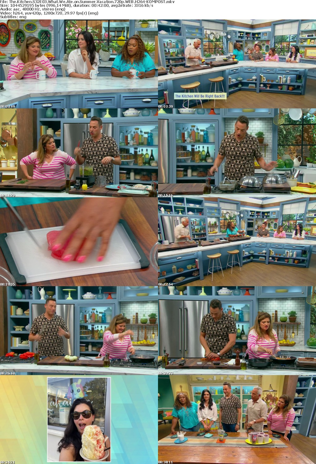 The Kitchen S32E03 What We Ate on Summer Vacation 720p WEB H264-KOMPOST
