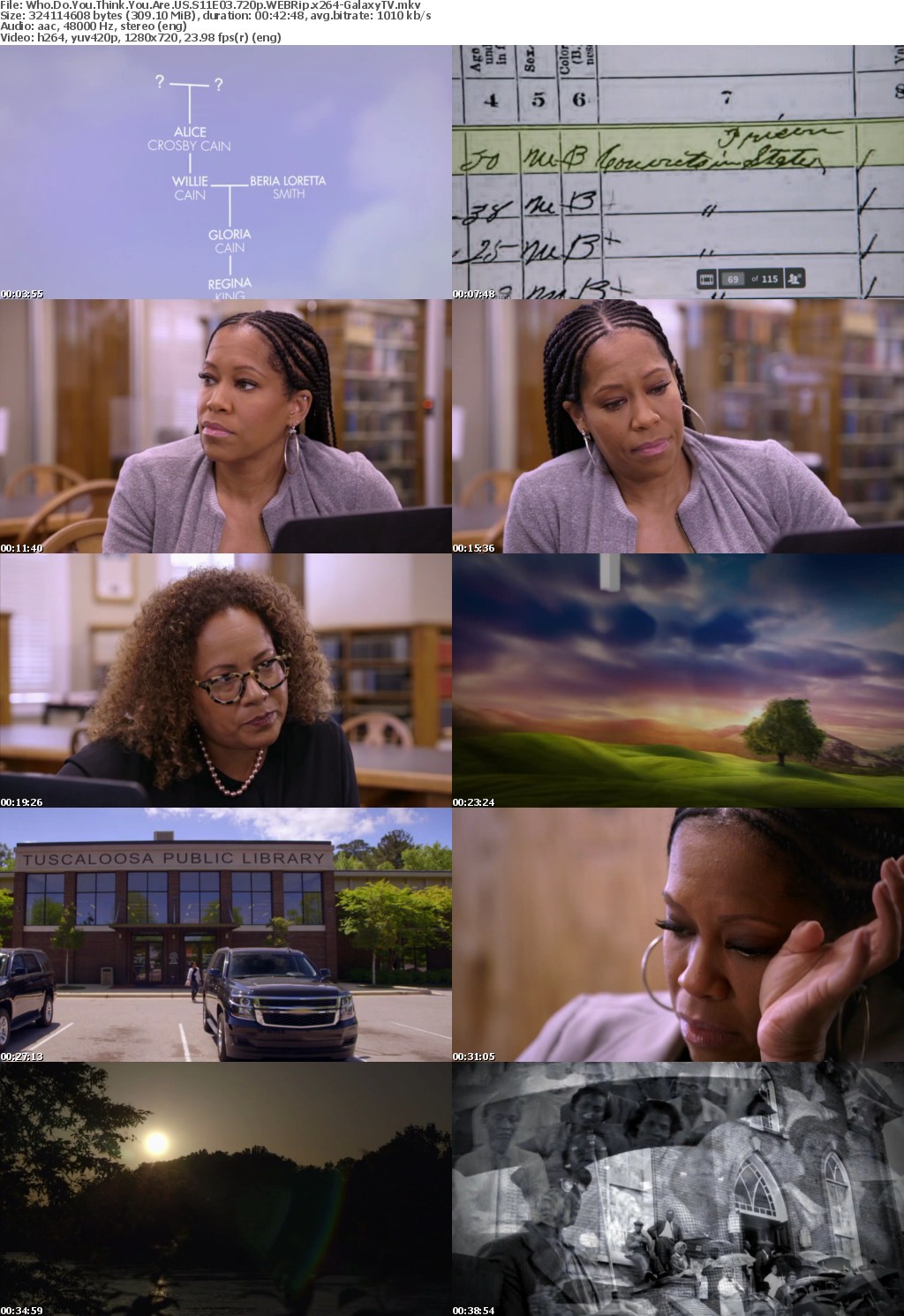 Who Do You Think You Are US S11 COMPLETE 720p WEBRip x264-GalaxyTV