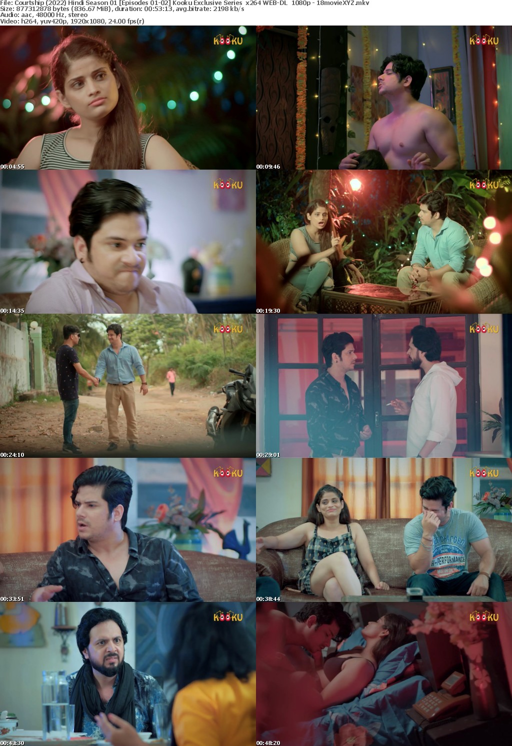 Courtship (2022) Hindi Season 01 Episodes 01-02 Kooku Exclusive Series | x264 WEB-DL | 1080p - 18movieXYZ