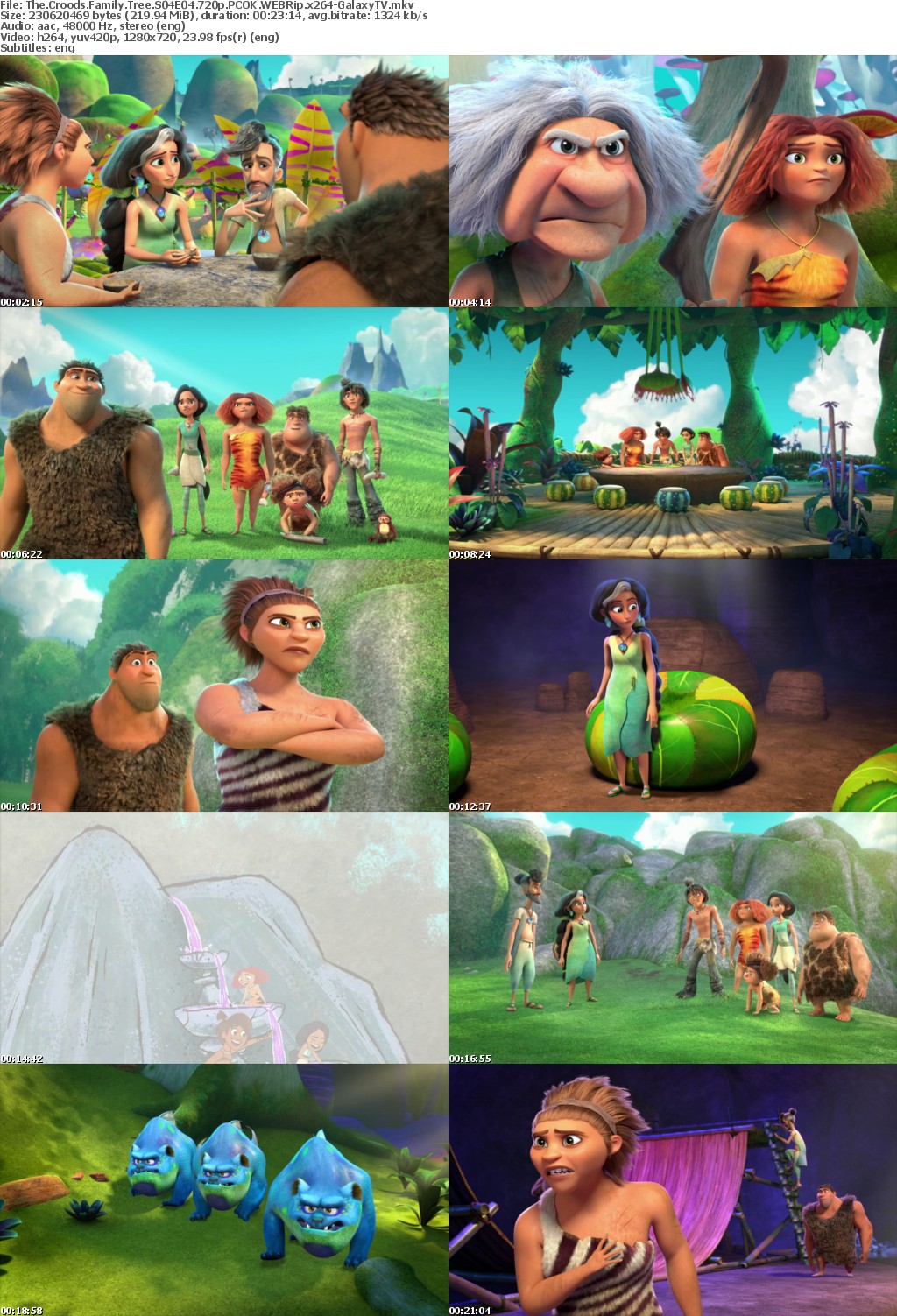 The Croods Family Tree S04 COMPLETE 720p PCOK WEBRip x264-GalaxyTV