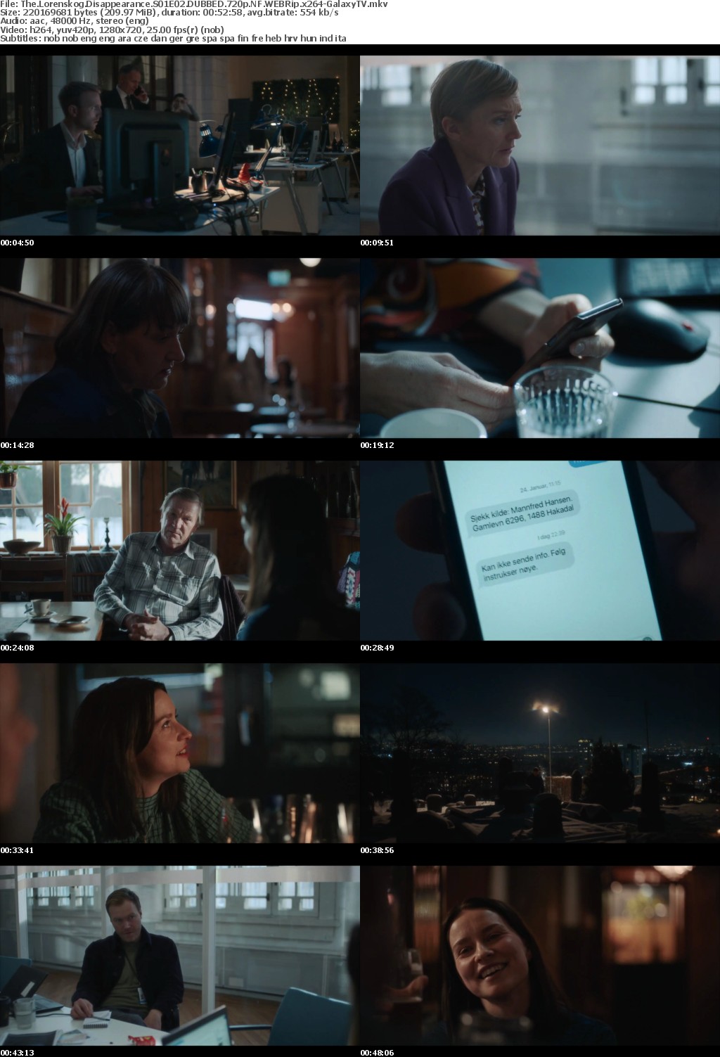 The Lorenskog Disappearance S01 COMPLETE DUBBED 720p NF WEBRip x264-GalaxyTV