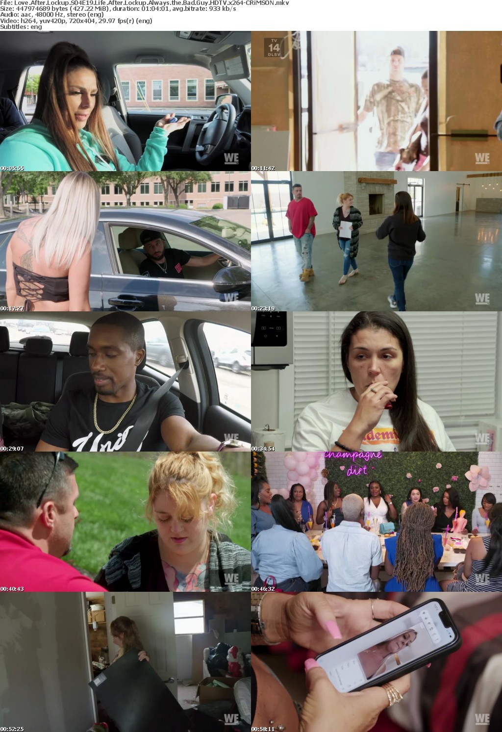 Love After Lockup S04E19 Life After Lockup Always the Bad Guy HDTV x264-CRiMSON