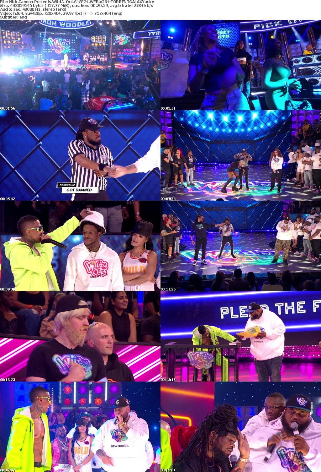 Nick Cannon Presents Wild N Out S18E24 WEB x264-GALAXY