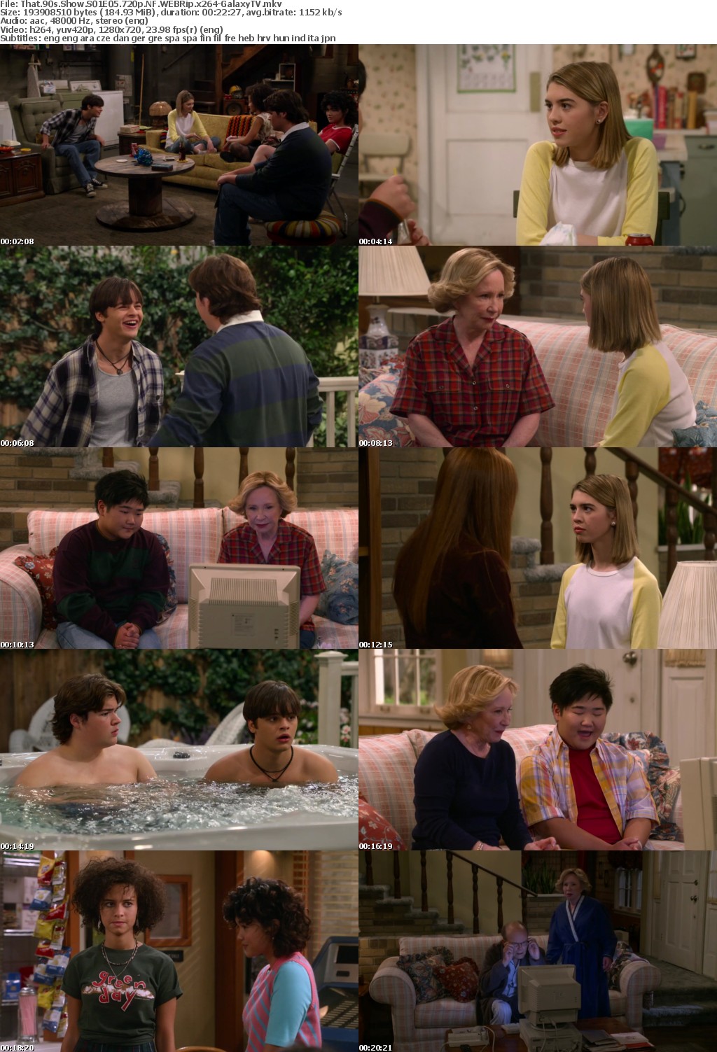That 90s Show S01 COMPLETE 720p NF WEBRip x264-GalaxyTV